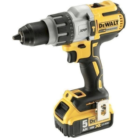 DeWalt DCD 996 P2 18 V 3-stufiger Brushless Li-Ion Akku Schlag­bohr­schrau­ber im TSTAK Koffer + 2 x DCB 184 5,0 Ah Akku +