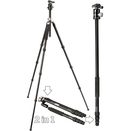 Bresser BX-25 Pro Dreibeinstativ und Monopod