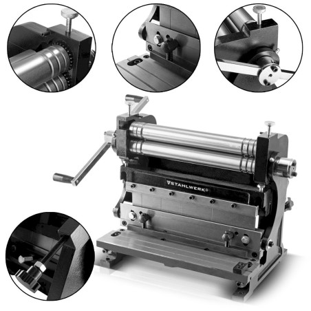 STAHLWERK Blechbiegemaschine BM-305 ST 3 in 1 Kombigerät