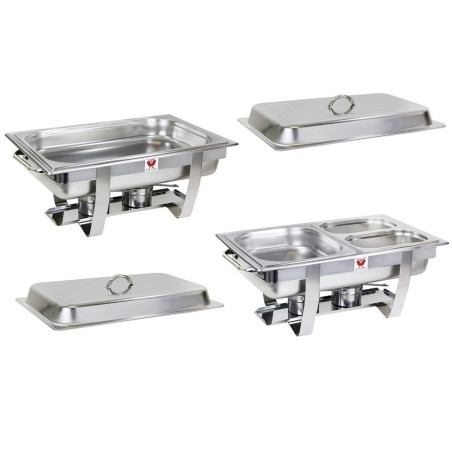 Beeketal Speisenwärmer Chafing Dish Warmhaltebehälter BCD-2