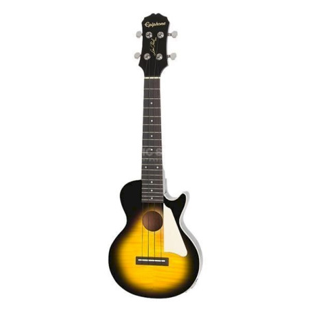 Epiphone Les Paul Acoustische/Elektrische Ukulele Outfit (Vintage Sunburst, 24 Mensur)