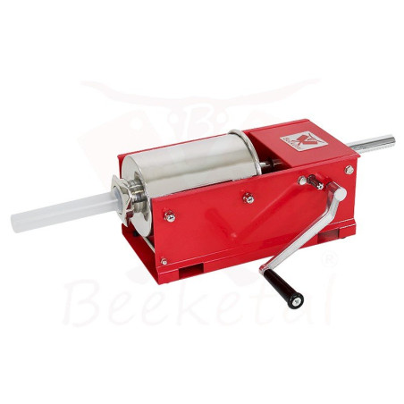 Beeketal Stahl Wurstfüller Profi Gastro Wurstfüllmaschine MTH03 3 Liter/horizontal