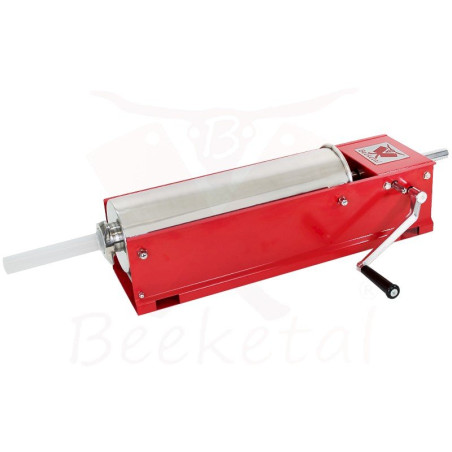 Beeketal Stahl Wurstfüller Profi Gastro Wurstfüllmaschine MTH07 7 Liter/horizontal