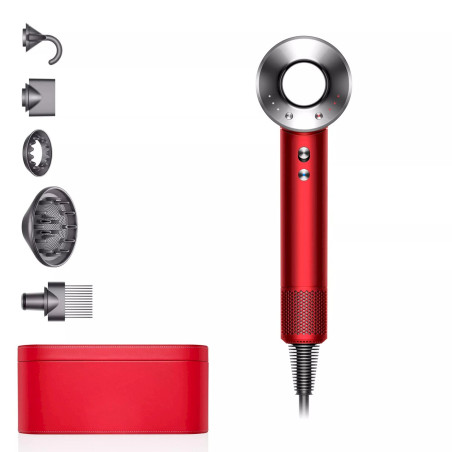 Dyson Supersonic Sèche-cheveux HD07 rouge/nickel