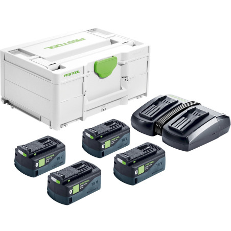 Festool SYS 18V 4x5,0/TCL 6 DUO Energie-Set