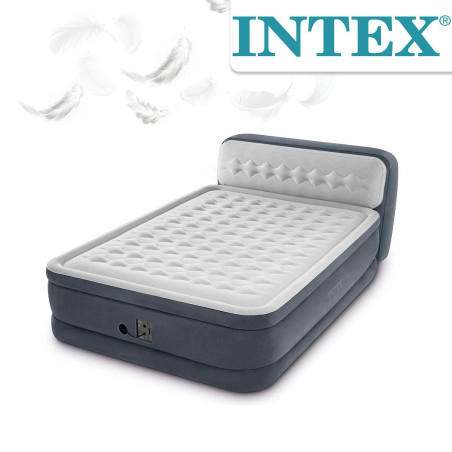 Intex Luftbett 236×152×86 cm mit integrierter Luftpumpe