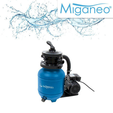 Miganeo Sandfilteranlage Dynamic 7000 Speed Clean blau