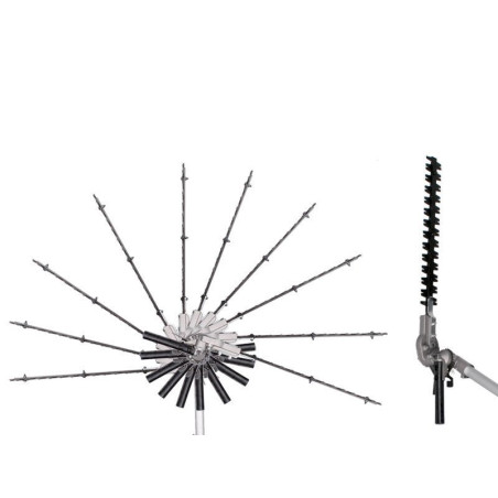 Heckenscherenaufsatz inkl. Schaft für BRAST Benzin Motorsense