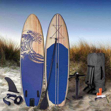 BRAST Aufblasbares SUP Board OCEAN 320 Stand up Paddle