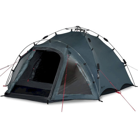 Q eedo Quick Oak 3 Personen Campingzelt Grau - Sharkgrey