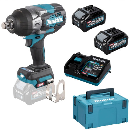 Makita TW001GM201 Akku-Schlagschrauber (mit 2x 4Ah Akku + Ladegerät)