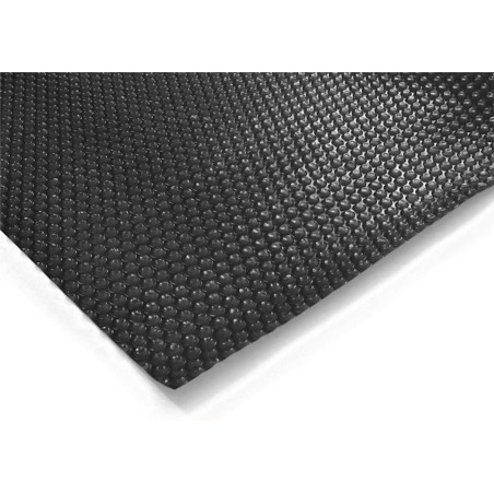 Zelsius 400µ bâche solaire à bulles pour piscine rectangulaire 8 x 5 m noir