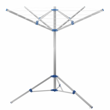 Haba Camping Wäschespinne 15 Meter Leine, Spannweite 152 cm , Höhe 150 cm,Tragetasche