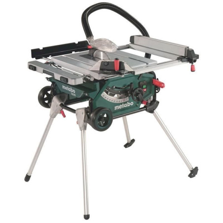 Metabo Scie circulaire de table TS 216, avec socle et fonction trolley, carton - 600667000