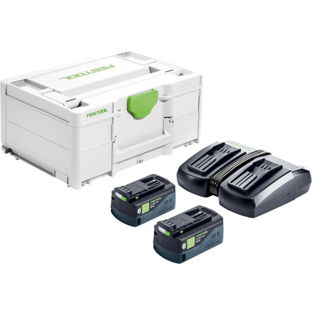 Festool Energie-Set SYS 18V 2x4,0/TCL 6 DUO