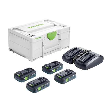 Festool Energie-Set SYS 18V 4x4,0/TCL 6 DUO 577104