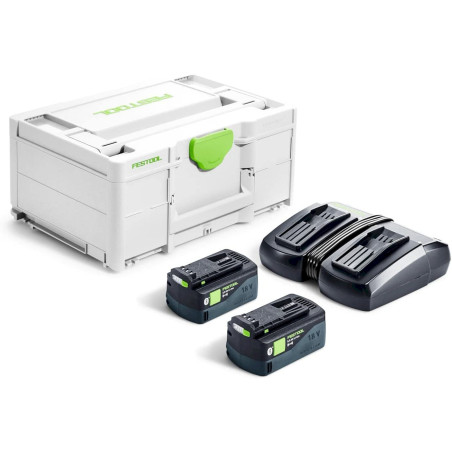 Festool Energie-Set Akkupack SYS 18V 2x5,0/TCL 6 DUO 577707