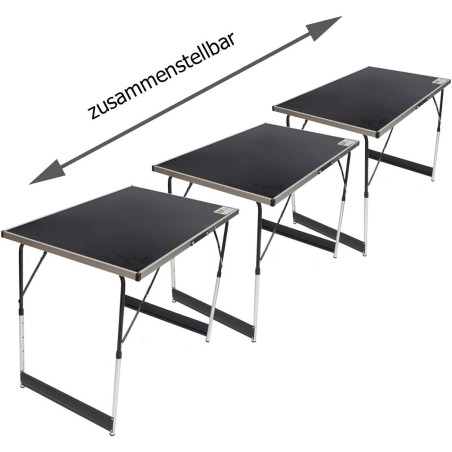 TrutzHolm 3x Table de camping pliable