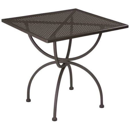 MBM Romeo Table 75 x 75 cm, Marron