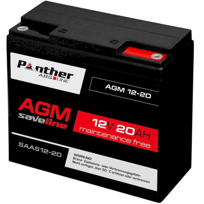 Panther Akku AGM 20Ah 12V saveline