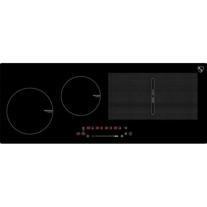 K&H 4 Zonen 90cm FLEX SLIDER Control Induktionskochfeld S90-IN-6000FLX