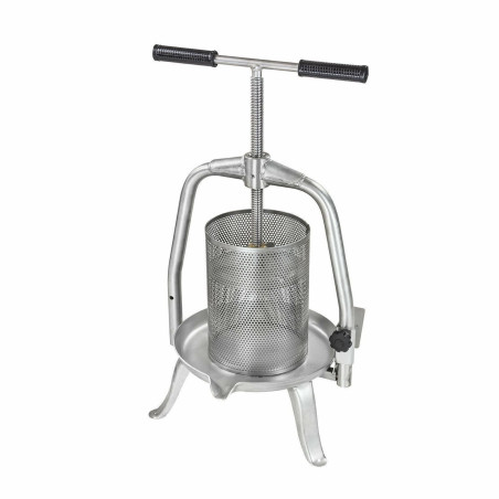 Dema Obstpresse Bee­ren­pres­se Saftpresse Weinpresse Frucht­pres­se V20 Inox - 10 Liter