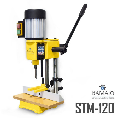 BAMATO Stemmmaschine STM-120 Hohlstemmmaschine Bohrmaschine für Zapfenverbindung