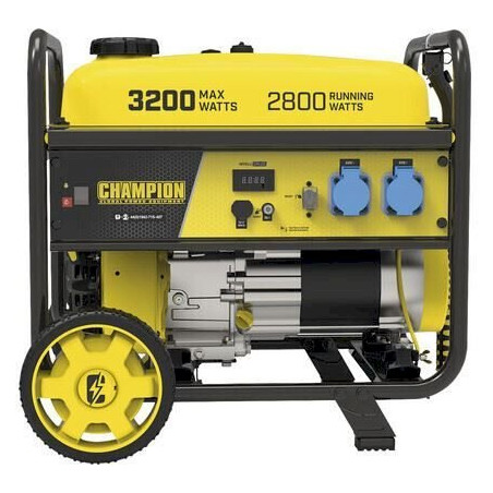 Champion Power 500599-EU Benzingenerator Stromerzeuger 3000W 2x 230V