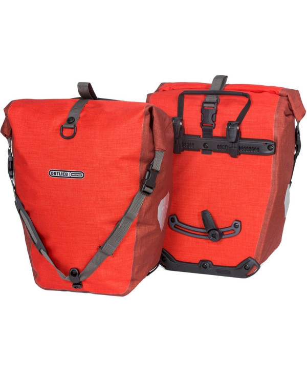 Ortlieb Back-Rol­ler Plus QL2.1 Set Sac pour porteur de bagages rouge clair - Paire