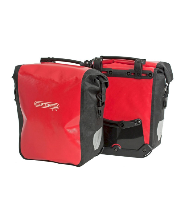 Ortlieb Sport-Roller City (Paar) rot-schwarz Fahrradtasche