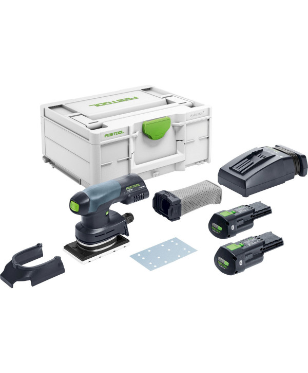 Festool RTSC 400 3,0 I-Plus Einhand-Akku-Rutscher (mit 2x 3Ah Akkus und Ladegerät)