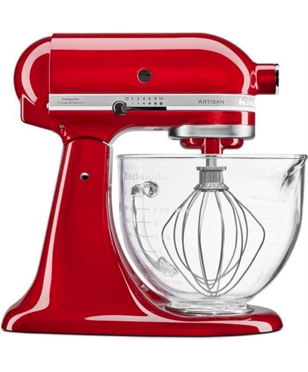 KITCHENAID 5KSM156ECA Artisan Kchenmaschine 4,8l Rot