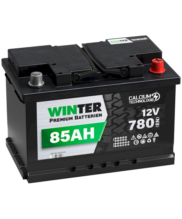 Autobatterie WINTER 12V 85Ah Starterbatterie