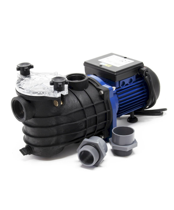 Wiltec Poolpumpe 10800l/h 180W Schwimmbadpumpe Umwälzpumpe Förderpumpe (51554)