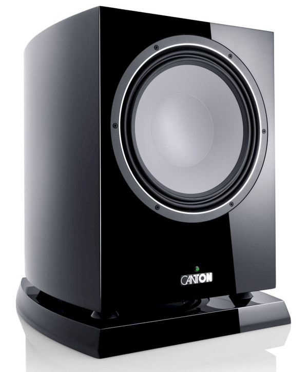 Canton Vento Sub 12 caisson de basses noir brillant