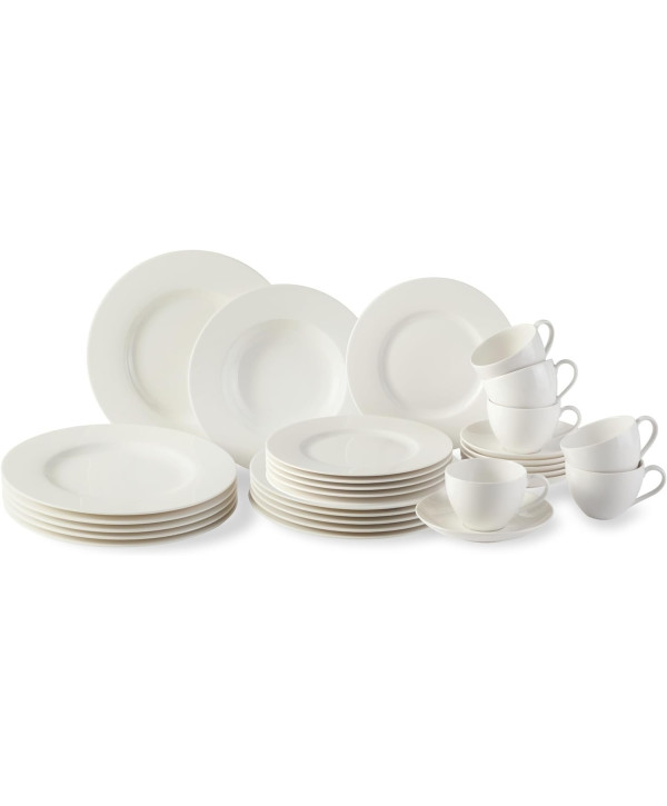 Villeroy & Boch Kombiservice Basic White 30-tlg.