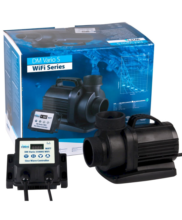 AquaForte DM Vario S 35000 pompe de bassin réglable avec WiFi