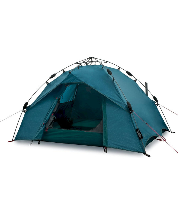 Qeedo Quick Ash 2 - 2 Personen Campingzelt Igluzelt Sekundenzelt Lakeblue