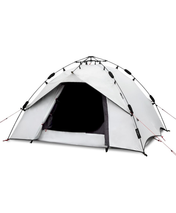 Qeedo Quick Ash 2 Dark Series - Blanc Tente Camping 2 Personnes