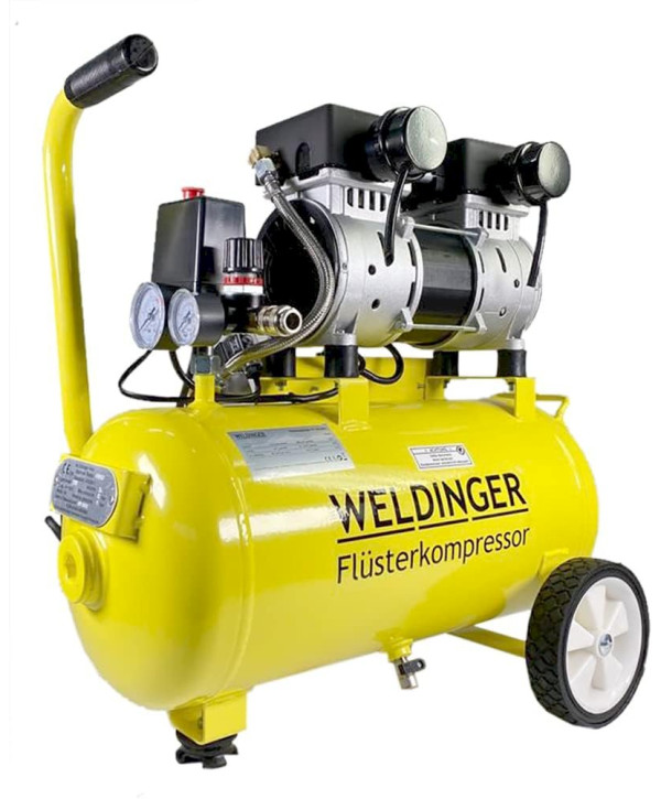 WELDINGER FK 120 turbo Flüsterkompressor 1500W Druckluftkompressor