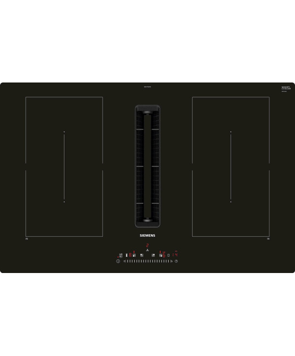 Siemens ED811FQ15E iQ500 Induktionskochfeld mit Dunstabzug 80 cm Rahmenlos aufliegend