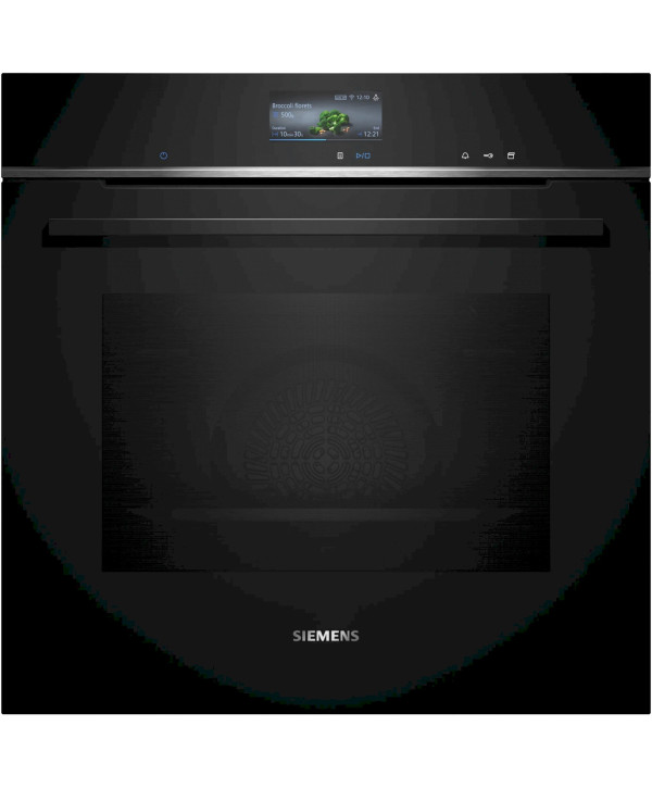 Siemens HS736G3B1 iQ700 Einbau-Dampfbackofen 60 x 60 cm schwarz