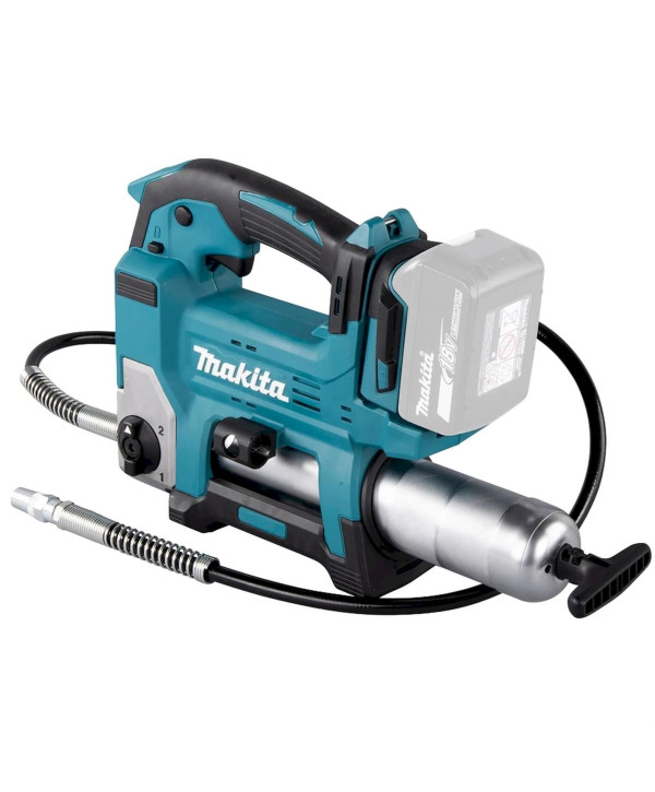 Makita DGP180Z pompe à graisse 18V, 690 bar, 145/290 ml/min (sans batterie/chargeur)