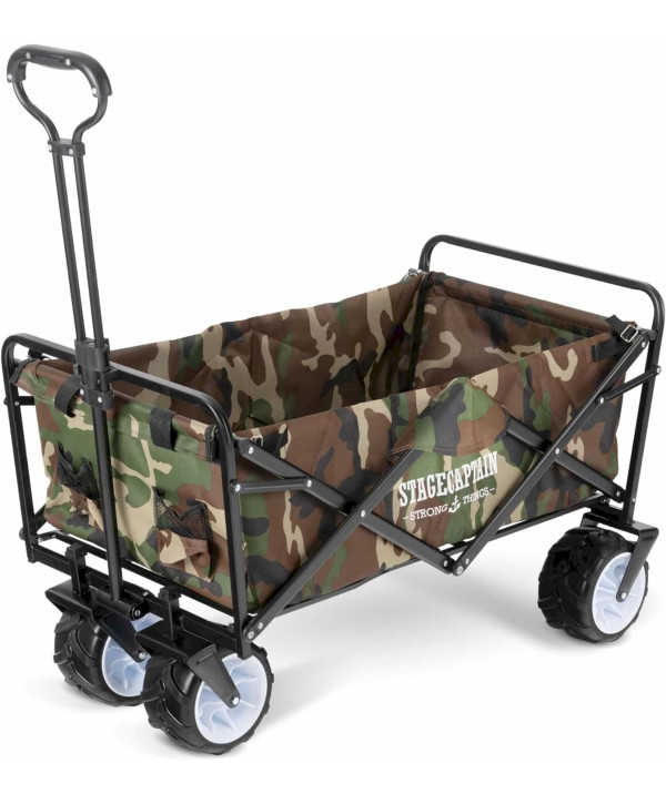 Stagecaptain BW-907 CA Bollycart Bollerwagen ohne Dach Camouflage