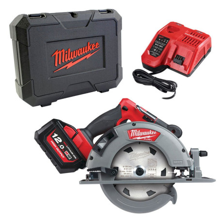 Milwaukee M18 FCSG66-121C Akku Handkreissäge 18V (mit Akku und Ladegerät)