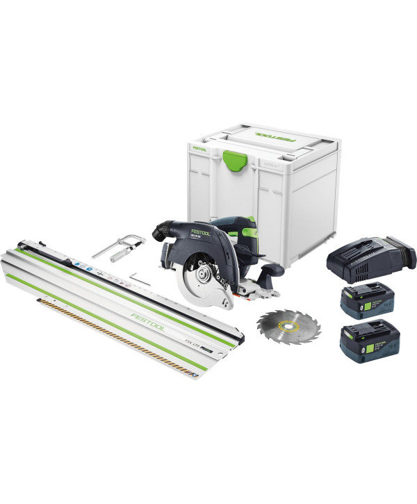 Festool HKC 55 5,0 EBI-Set-FSK 420 Akku-Handkreissäge (mit 2x 5Ah Akkus und Ladegerät)