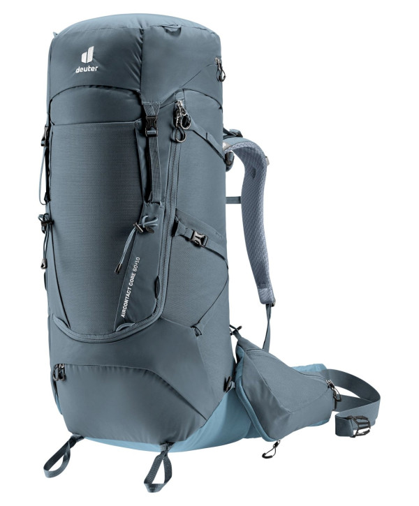 Deuter Aircontact Core 60+10 sac à dos de trekking graphite-shale