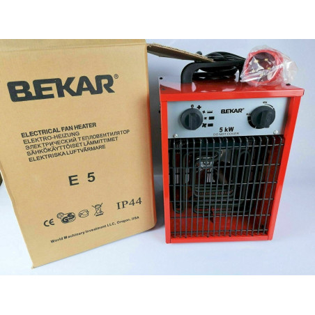 Bekar E5 5KW Elektroheizer Heizgerät Heizlüfter 400V