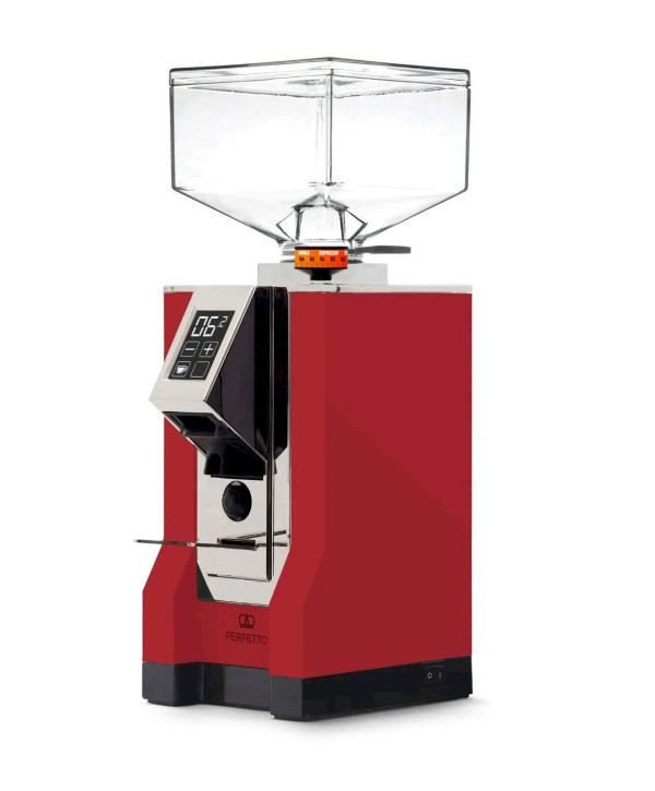 Eureka Mignon Perfetto 16CR elektrische Kaffeemühle rot