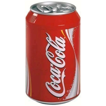 CocaCola 525600 Mini-Kühlschrank / 47,7 cm Höhe / 12/230 Volt / rot